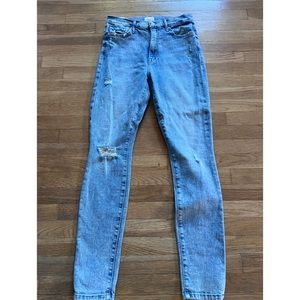 Mother Jeans The Super Swooner high ride size 28